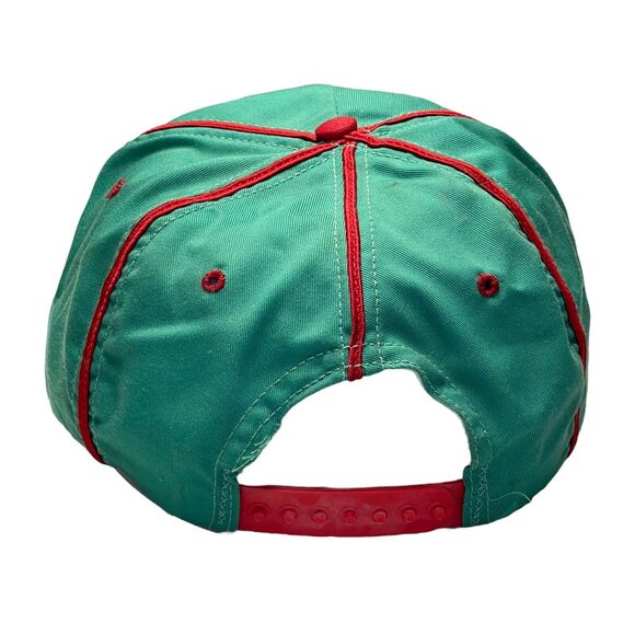 SKM Aqua Embroidered Bobby Hillin Jr. Nascar Heilig Meyers Racing Snapback Hat - Picture 5 of 7